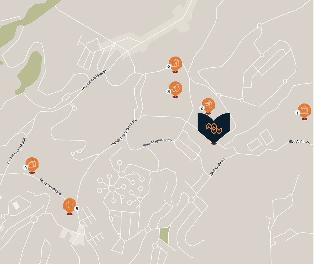 Departamentos en Renta en Nomad
Interlomas